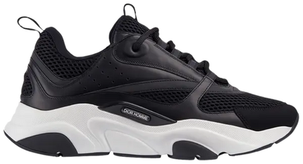 Men's Dior B22 Black White Sneakers