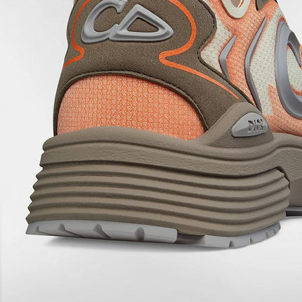 Men's B30 Countdown Tech Brown and Orange Sneaker
