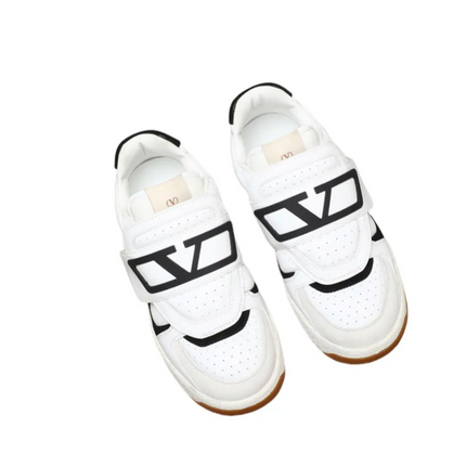 Men's Valentino Garavani Joie De Jouer White Black Sneakers