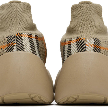 Men’s Burberry burbery Neptune Check Knit Sand Ip Check Sneakers