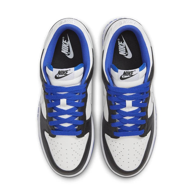 Men's Nike Dunk Low White Black Game Royal  Shoes