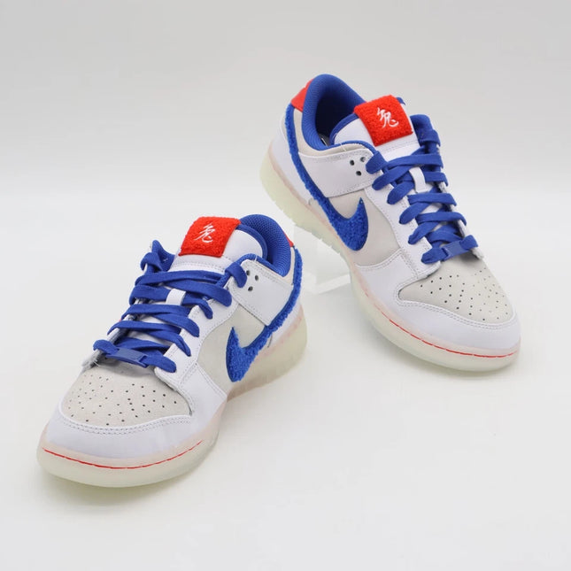 Men's Nike Dunk Low Year of the Rabbit White Crimson Varsity Shoes