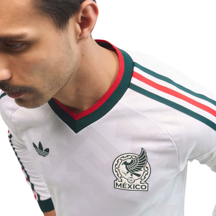 Mexico Long Sleeve Away Jersey 2026 - White