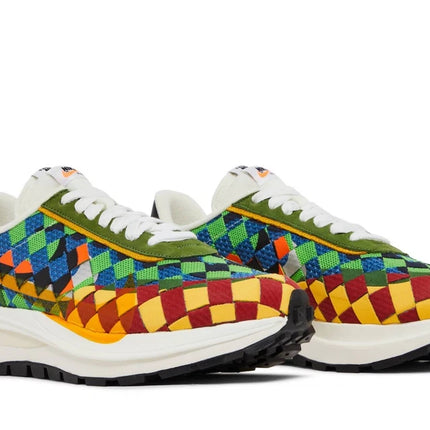Men's Jean Paul Gaultier x sacai x Nike VaporWaffle Woven Green Gusto Shoes