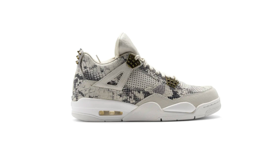 Men's Nike Air Jordan 4 Premium Snakeskin Shoes