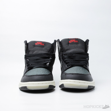 Men's Air Jordan 1 High 'Black Particle Grey’ Shoes