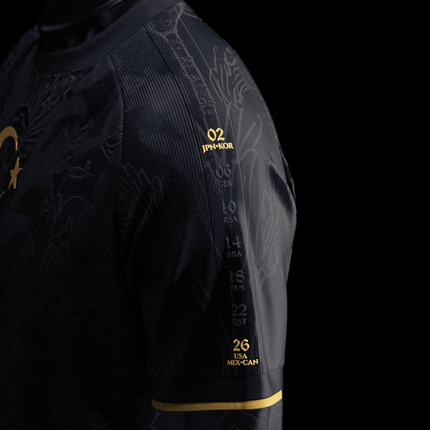 Turkiye Heritage Jersey (2026WC Edition) - Black