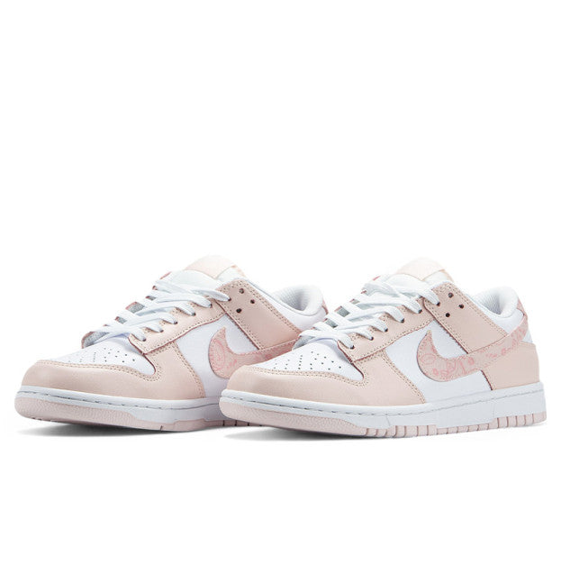 Men's  Nike Dunk Low Pink Paisley Shoes
