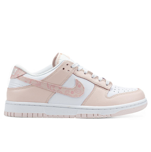 Men's  Nike Dunk Low Pink Paisley Shoes