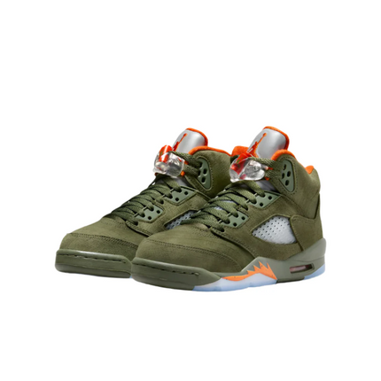 Men's Nike Air Jordan 5 Retro Olive Shoes