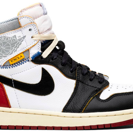 Men's Nike Union LA x Air Jordan 1 Retro High NRG Black Toe Shoes