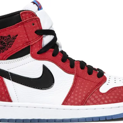 Men's Nike Air Jordan 1 High Spider-Man Shoes