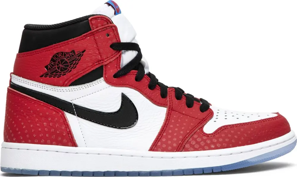 Men's Nike Air Jordan 1 High Spider-Man Shoes