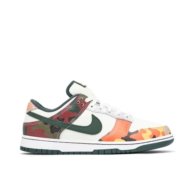Men's Nike Dunk Low SE Sail Multi-Camo Shoes