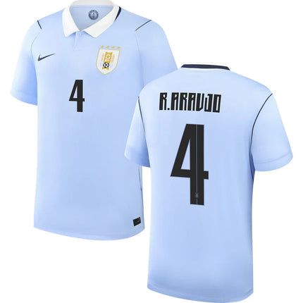 Ronald Araujo Uruguay World Cup 2026 Home Jersey - Blue