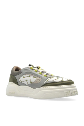 Men's Fendi Roma Match Green Sneakers
