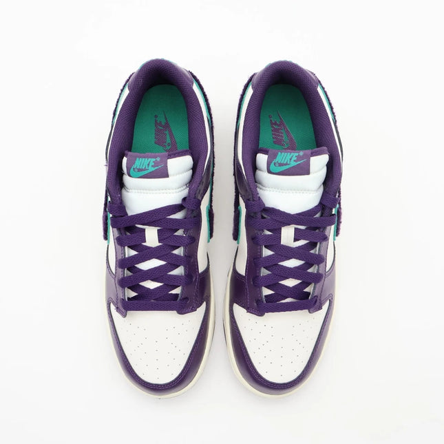 Men's Nike Dunk Low Chenille Swoosh Grand Purple Shoes