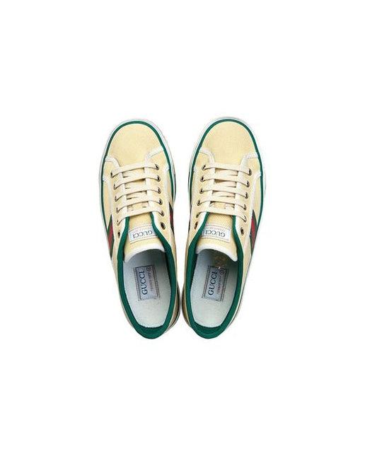 Men's Disney x Gucci Tennis 1977 Off White Sneaker