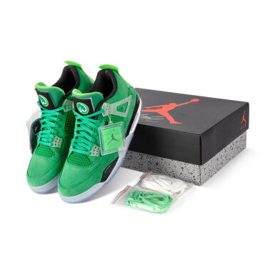 Men's Nike Air Jordan 4 Wahlburger Shoes