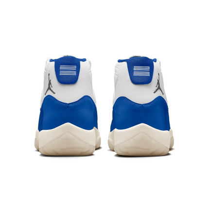 Men's Nike Air Jordan 11 Retro Sail & Sport Royal Shoes