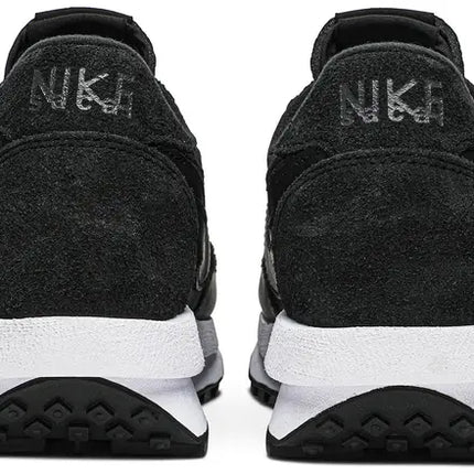 Men's Sacai x Nike LVD Waffle Daybreak Black Nylon Shoes