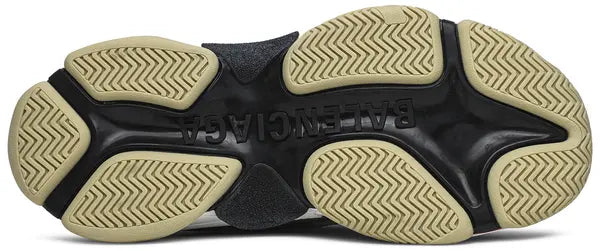 Men's Balenciaga Triple S Multicolor Nubuck Sneakers