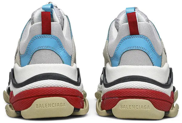 Men's Balenciaga Triple S Multicolor Nubuck Sneakers