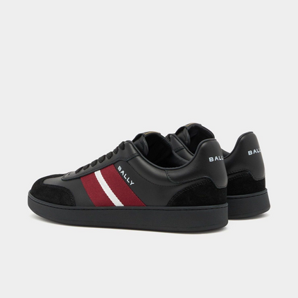 Men's Bally Retro Crest Black Sneaker