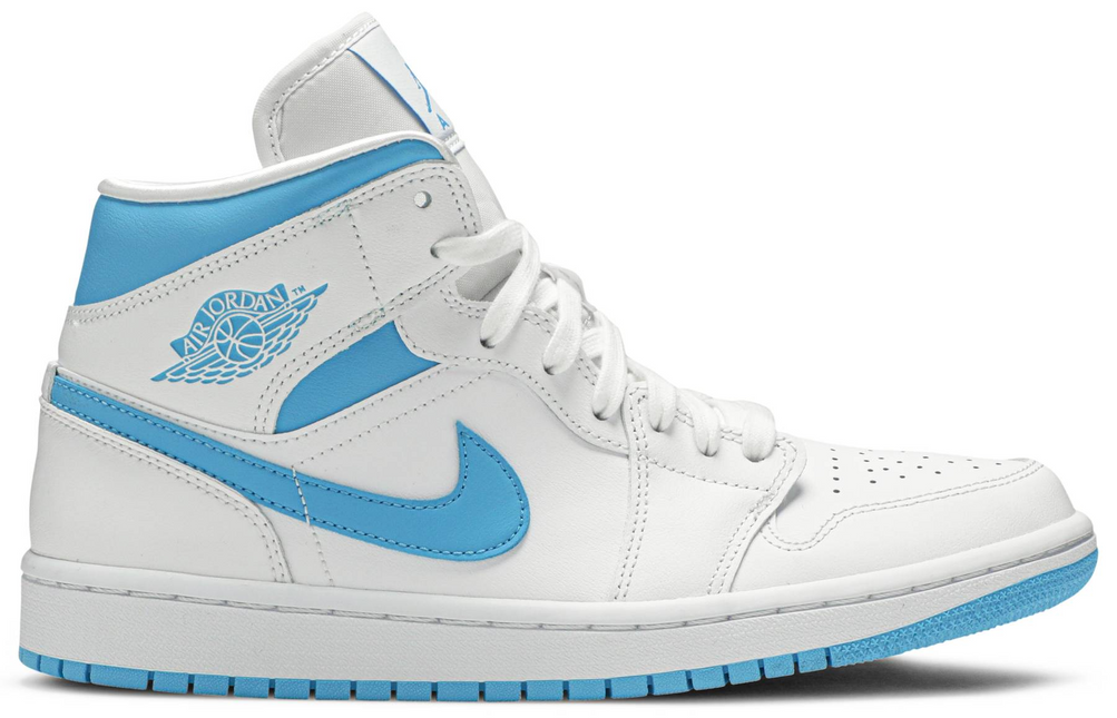 Men's Nike Air Jordan 1  Mid UNC Shoes