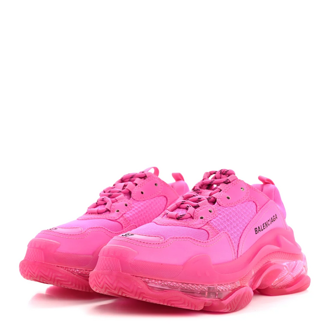 Men's Balenciaga Triple S Pink Sneakers