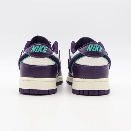 Men's Nike Dunk Low Chenille Swoosh Grand Purple Shoes