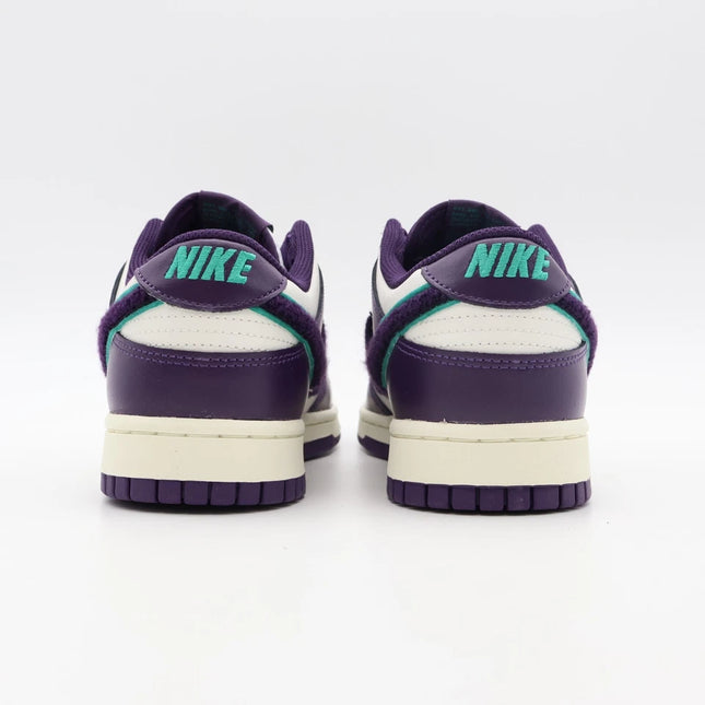 Men's Nike Dunk Low Chenille Swoosh Grand Purple Shoes