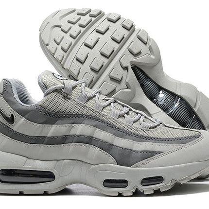 Men's Nike Air Max 95 Grey Midnight Navy Shoes