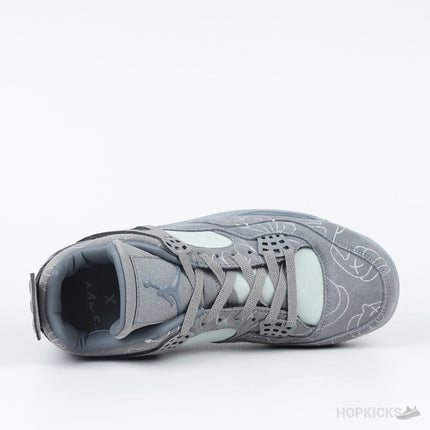 Men's Air Jordan 4 x Kaws Grey Shoes