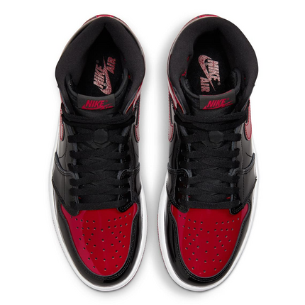 Men's Air Jordan 1 High 'Patent Bred’ Shoes