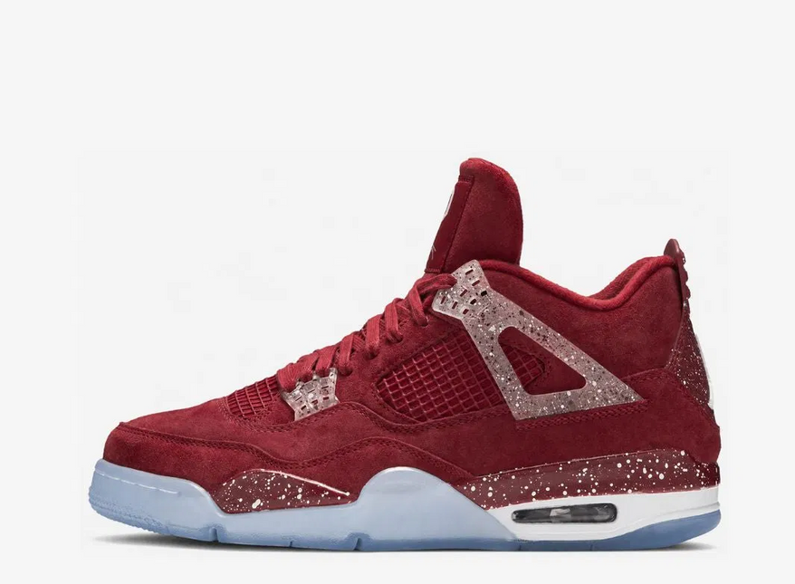 Men's Nike Air Jordan 4 Oklahoma Sooners Shoes