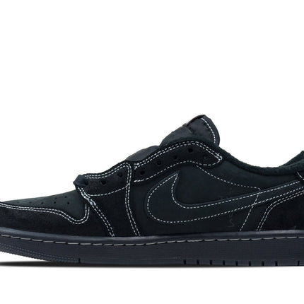 Men's Travis Scott x Air Jordan 1 Retro Low  ‘Black' Shoes