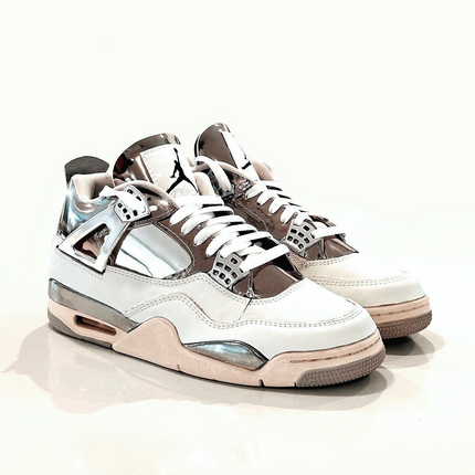 Men's J Balvin X Air Jordan 4  'Rayo Iron Man' Shoes