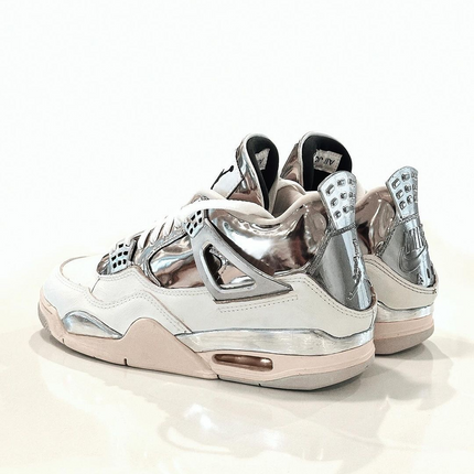 Men's J Balvin X Air Jordan 4  'Rayo Iron Man' Shoes