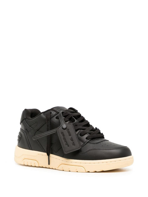 Men's Off-White Out Of Office Sneakers In Black
