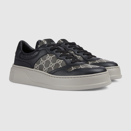 Men's Gucci GG  Black Grey Sneaker