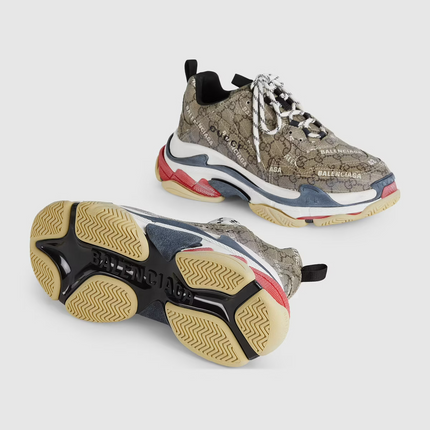Men's Gucci x Balenciaga The Hacker Project Triple S Sneakers