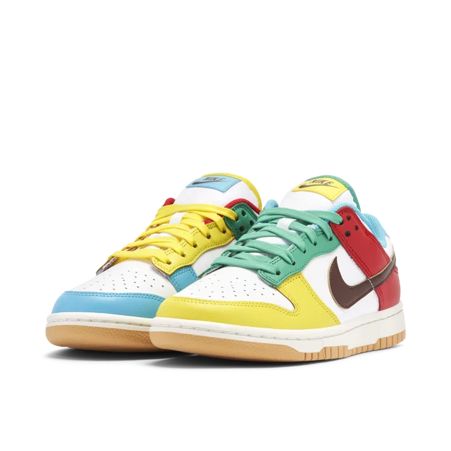 Men's Nike Dunk Low SE Free 99 White Shoes