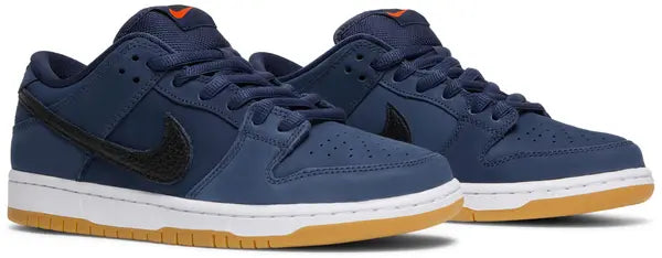 Men's Nike SB Dunk Low Pro ISO Navy Gum Shoes