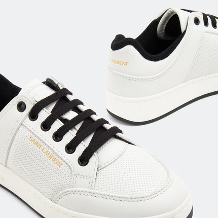 Men's Saint Laurent Low Top White Sneakers