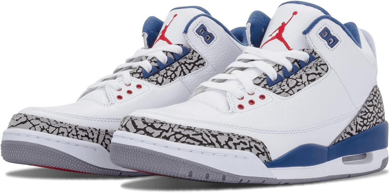 Men's Nike Air Jordan 3 True Blue Shoes
