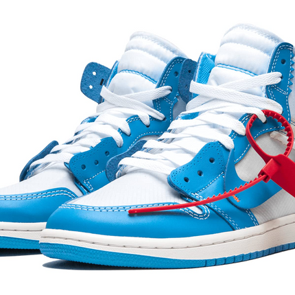 Men's Air Jordan 1 High x Off-White ‘University Blue’ Shoes