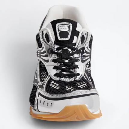 Men's Bottega Veneta Orbit Sneaker In Black Silver