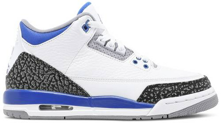 Men's Nike Air Jordan 3 Racer Blue Shoes