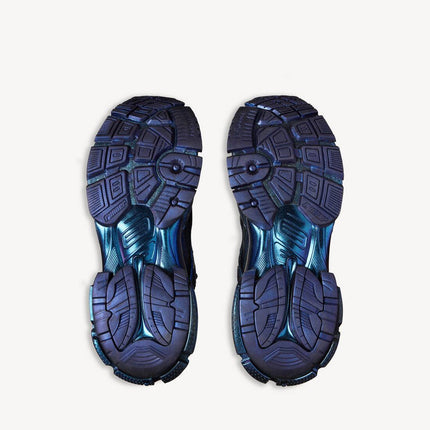 Men's Balenciaga Runner Iridescent in Blue Shoes